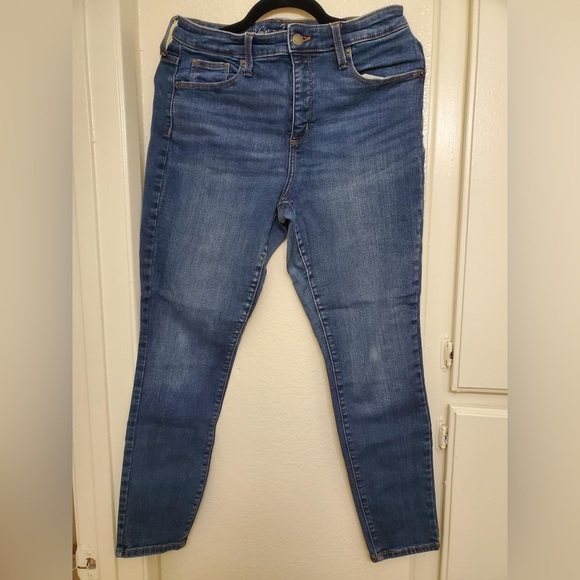 Target High Rise Medium Wash skinny Jeans Size 10 - Picture 1 of 5